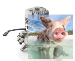 Silnik benzynowy TP 33 (dwusuwowy)