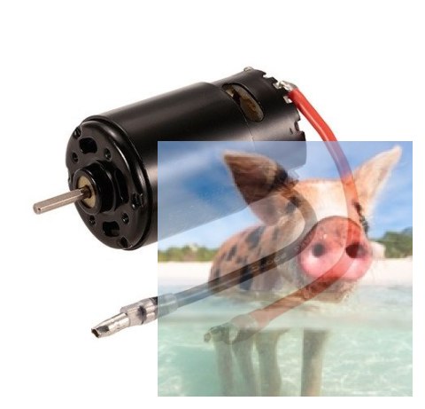 Silnik szczotkowy 550 21T