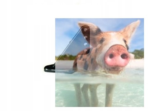 Dźwignia steru mała krótka 1,0mm, Czarna, 1 szt.