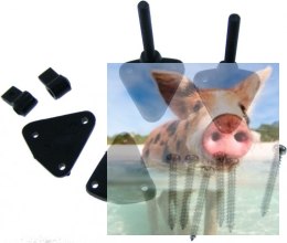 Regulowana dźwignia steru