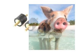 Tłumik drgań - gwint M3 dwustronny 4szt