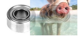 Łożyska do modeli silników bezszczotkowych F20 2szt.