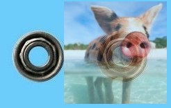 Łożysko uchwytu wirnika ogonowego 5x2x2 - WH3N-048