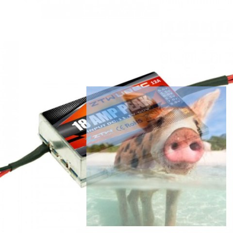 Regulator napięcia odbiornika ZTW 3-14S UBEC 12A