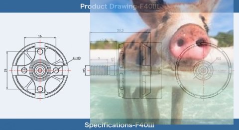 Silnik bezszczotkowy T-MOTOR F40III KV2750