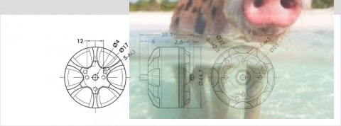 Silnik bezszczotkowy T-MOTOR MN4010 475kV