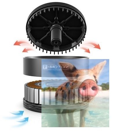 Silnik bezszczotkowy T-MOTOR P80 120kV Silnik bezszczotkowy T-MOTOR P80 120kV