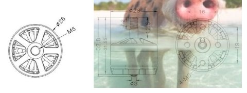 Zestaw 4 silników bezszczotkowych SkyRC X2205 2400kV