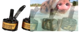 Zestaw czterech silników bezszczotkowych T-MOTOR F20 3200kV