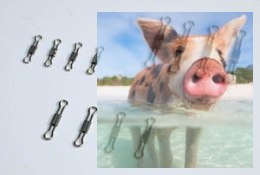 Łącznik linek holowniczych 22.0kg (4szt)