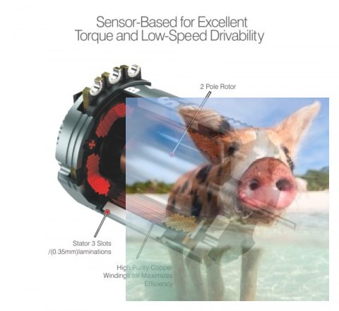 Silnik Bezszczotkowy ARES PRO 10.5T 3600KV 250W 3S 7.2mm SkyRC