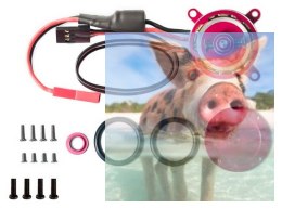 Silnik bezszczotkowy ME 2204 1500kV z wbudowanym ESC (air duct)