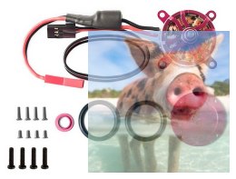 Silnik bezszczotkowy ME 2204 1500kV z wbudowanym ESC (standard)