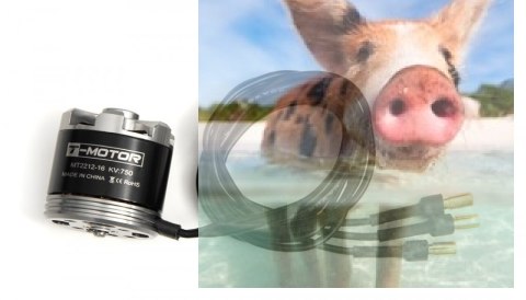 Silnik bezszczotkowy T-MOTOR MT2212 KV1100