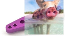 Aluminiowy orczyk do serwomechanizmu Futaba dwuramienny (44mm)