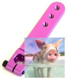 Aluminiowy orczyk do serwomechanizmu Futaba jednoramienny (50mm)