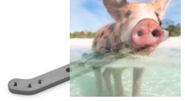 Aluminiowy orczyk do serwomechanizmu JR/Graupner dwuramienny (110mm)