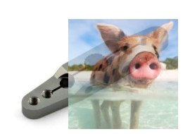 Aluminiowy orczyk do serwomechanizmu JR/Graupner dwuramienny (44mm)