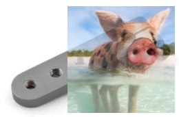 Aluminiowy orczyk do serwomechanizmu JR/Graupner jednoramienny (37mm)