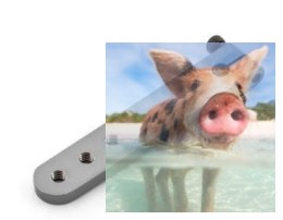 Aluminiowy orczyk do serwomechanizmu JR/Graupner jednoramienny (50mm)