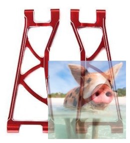 Aluminium Rear Lower Susp Arm 2P - 33603