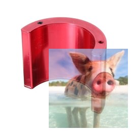 Płaszcz/półkole chłodzenia wodnego do silników Inrunner (36mm)