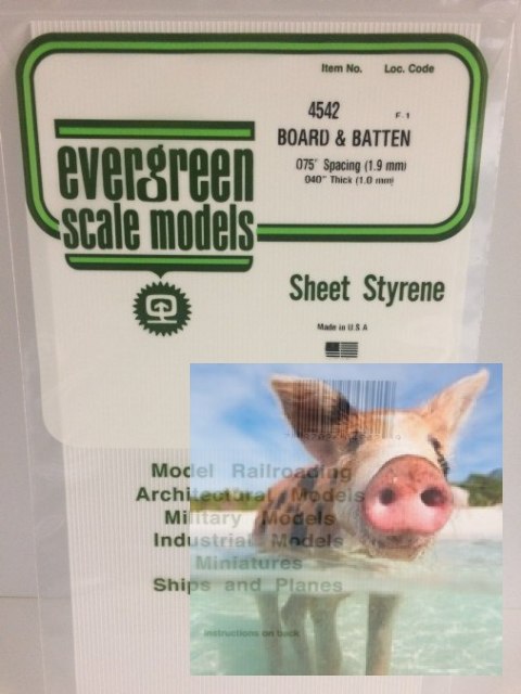 Płyta Board Batten gr.1 odst.1,9 POLISTYREN HIPS