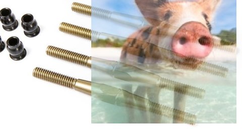 Zestaw drążków i wahaczy